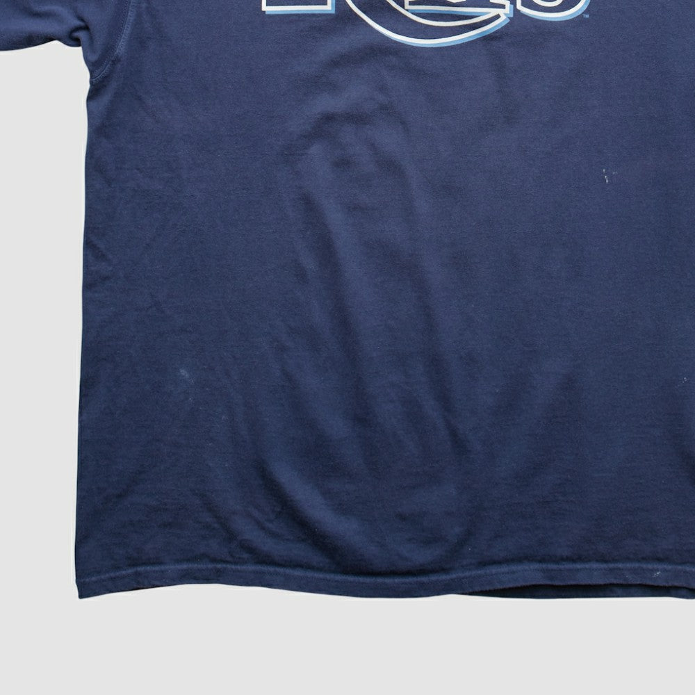 Tampa Bay Rays Majestic 2008 T-shirt Navy Vintage