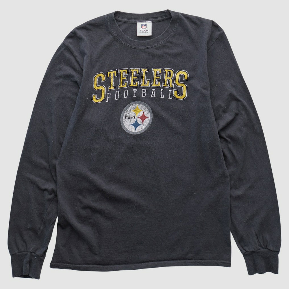 Pittsburgh Steelers NFL 2010s Long Sleeve T-shirt - Black Vintage online