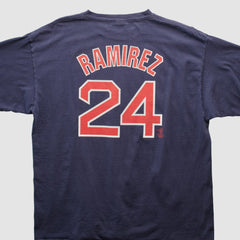 Boston Red Sox Majestic 2000s T-shirt Navy Vintage