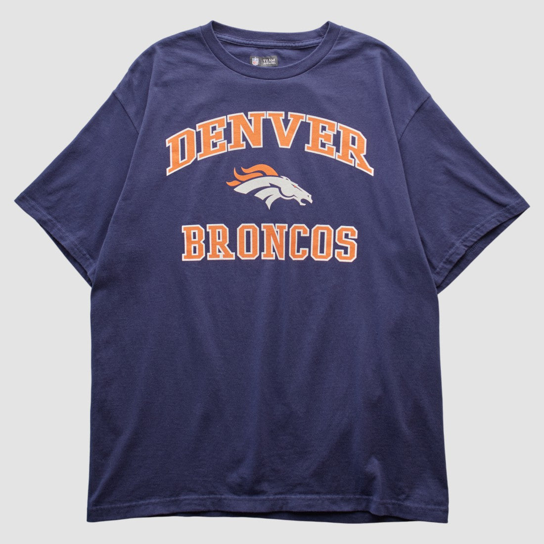 Denver Broncos Team Edition Apparel 2000s T-shirt - Navy Vintage cheap