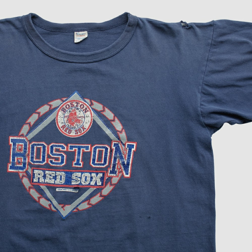 Boston Red Sox Champion 90s T-shirt Navy Vintage