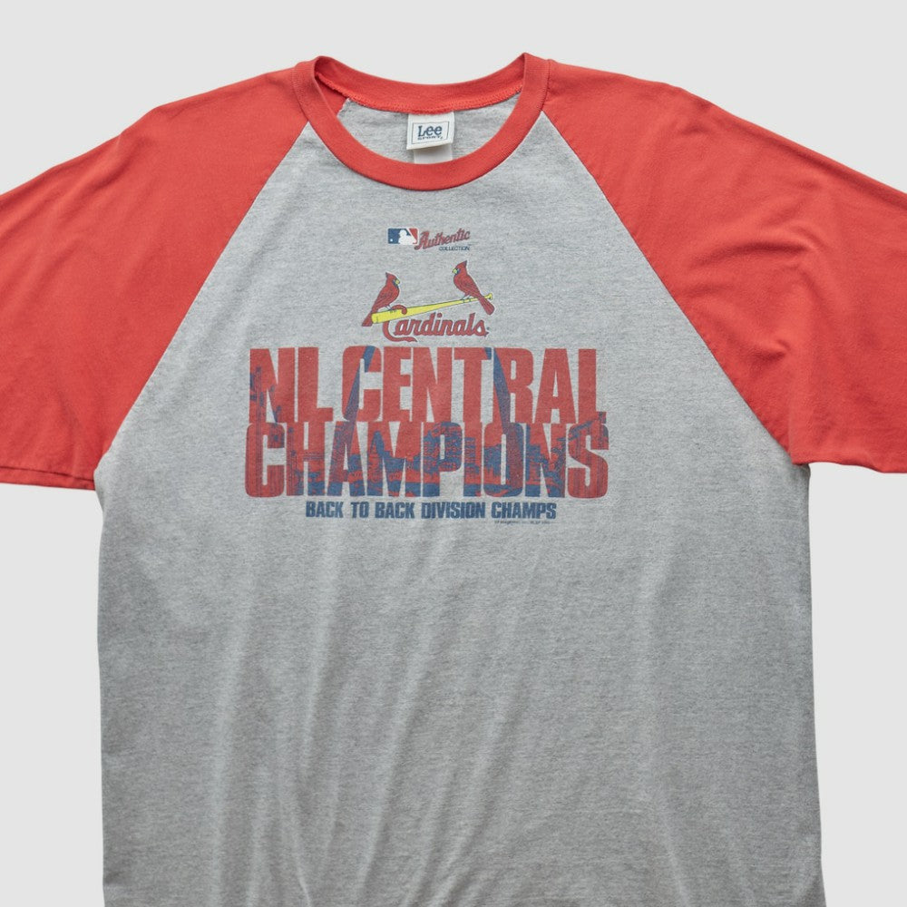 St. Louis Cardinals Lee Apparel 2000s T-shirt Heather Gray Vintage