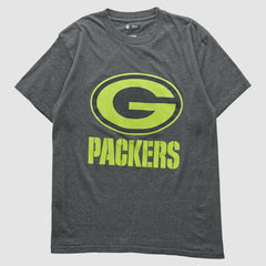 Green Bay Packers NFL 2010s T-shirt - Dark Heather Gray Vintage for sale