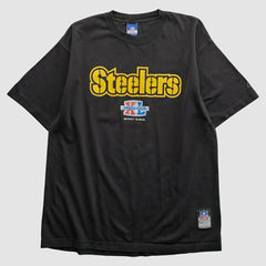 Pittsburgh Steelers Reebok 2000s T-shirt - Black Vintage outlet