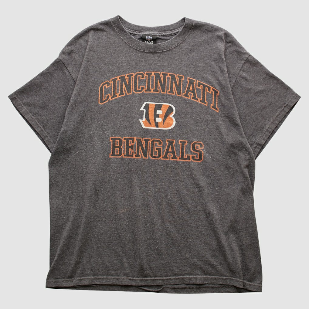Cincinnati Bengals NFL 2010s T-shirt - Dark Heather Gray Vintage on sale