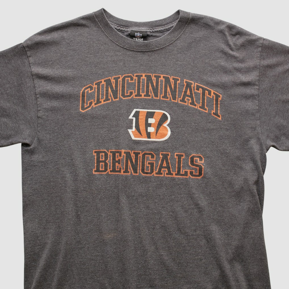 Cincinnati Bengals NFL 2010s T-shirt - Dark Heather Gray Vintage on sale