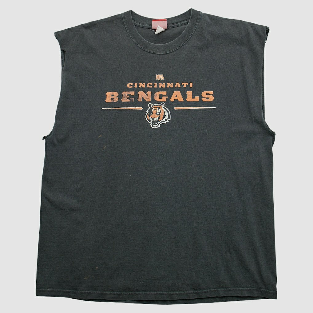 Cincinnati Bengals NFL 2000s Tank - Black Vintage discount