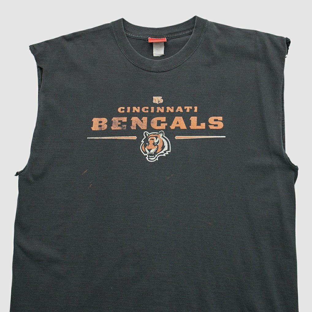 Cincinnati Bengals NFL 2000s Tank - Black Vintage discount