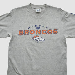 Denver Broncos Lee Apparel 2000s Long Sleeve T-shirt - Heather Gray Vintage discount