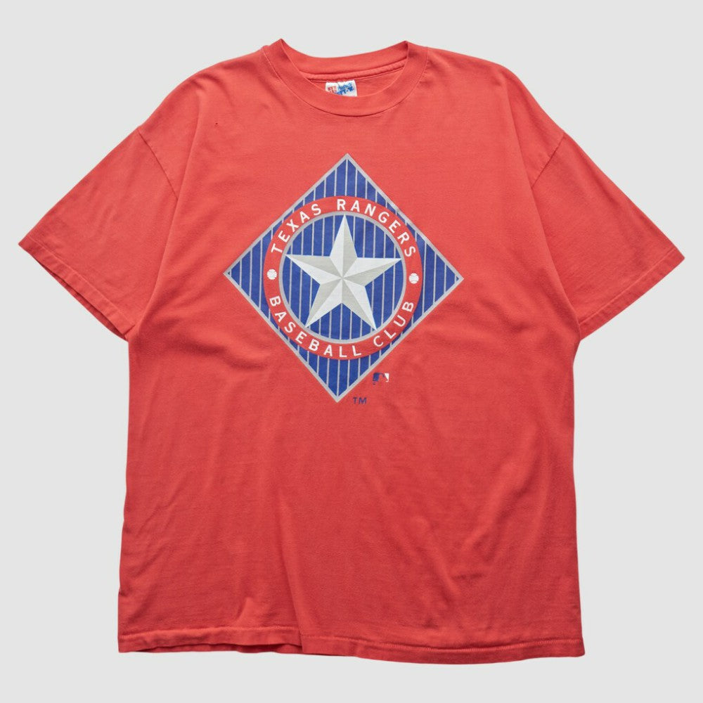 Texas Rangers Hanes 90s T-shirt Red Vintage