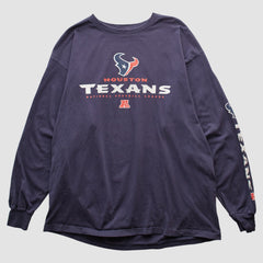 Houston Texans NFL 2000s Long Sleeve T-shirt - Navy Vintage outlet