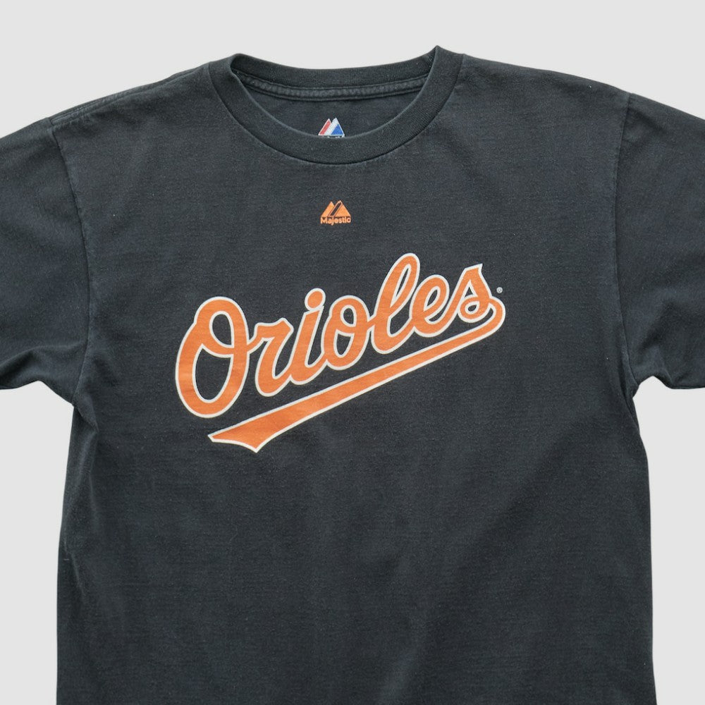 Baltimore Orioles Majestic 2000s T-shirt Black Vintage
