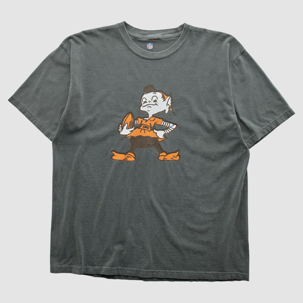 Cleveland Browns NFL Pro Line 2010s T-shirt - Charcoal Vintage discount
