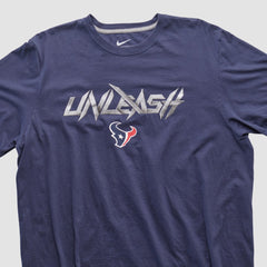 Houston Texans 2010s T-shirt - Navy Vintage for sale