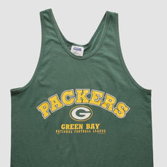 Green Bay Packers CSA 90s Tank - Green Vintage for sale