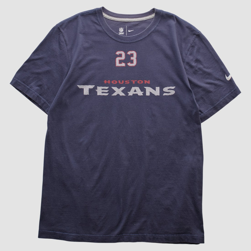 Houston Texans 2010s T-shirt - Navy Vintage outlet