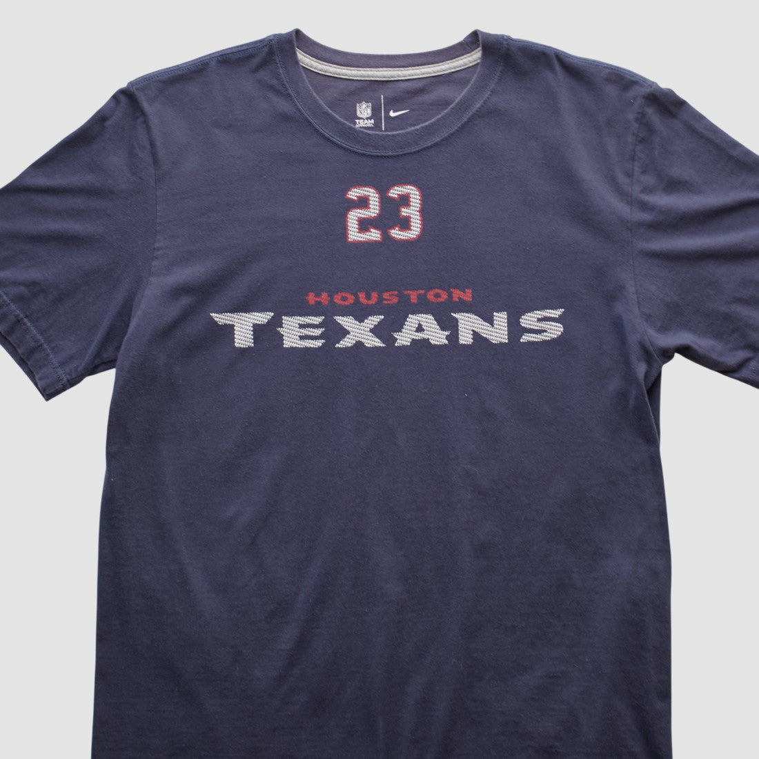 Houston Texans 2010s T-shirt - Navy Vintage outlet