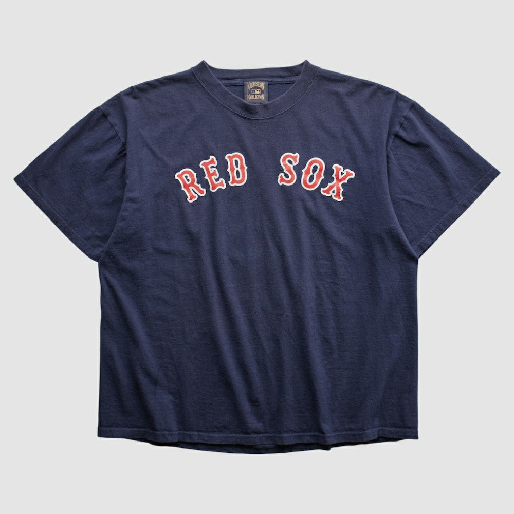 Boston Red Sox Majestic 2000s T-shirt Navy Vintage