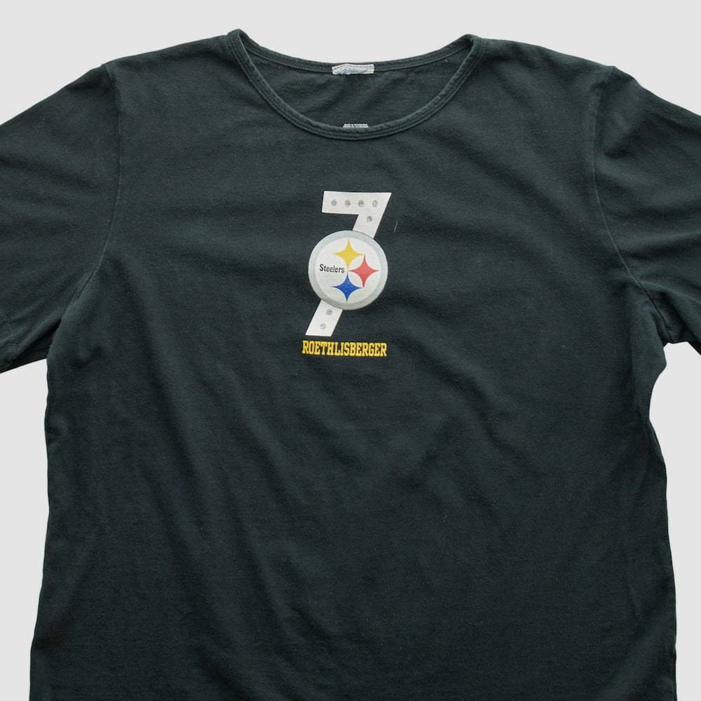 Pittsburgh Steelers 2000s T-shirt - Black Vintage sale