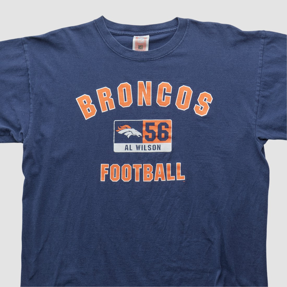 Denver Broncos NFL 2000s T-shirt - Navy Vintage on sale