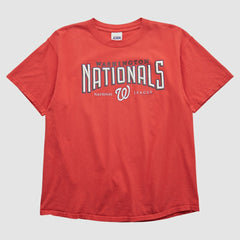Washington Nationals CSA 2000s T-shirt Red Vintage