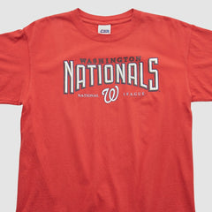 Washington Nationals CSA 2000s T-shirt Red Vintage