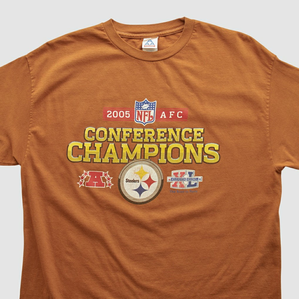 Pittsburgh Steelers AAA 2005 T-shirt - Brown Vintage online