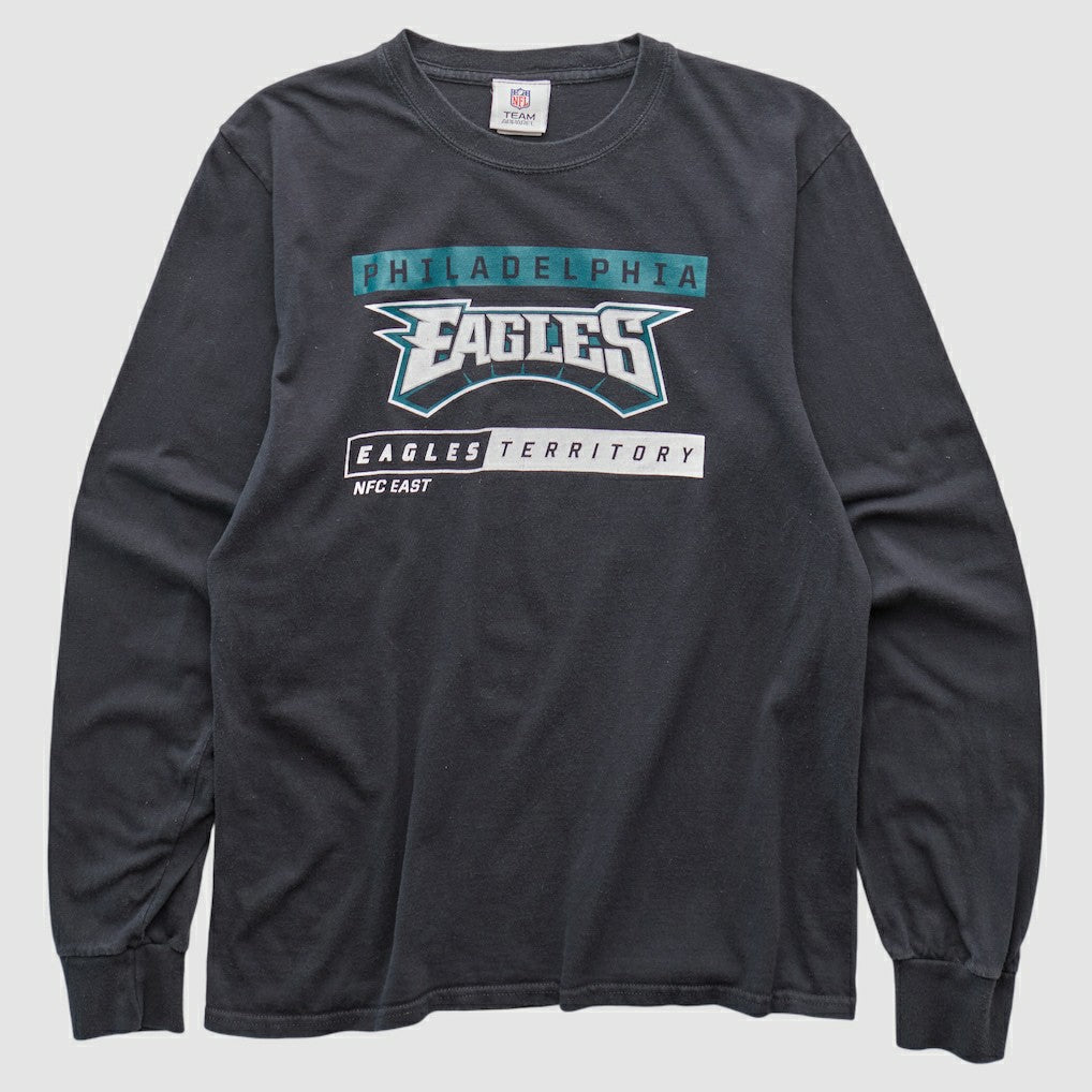 Philadelphia Eagles NFL 2010s Long Sleeve T-shirt - Black Vintage cheap