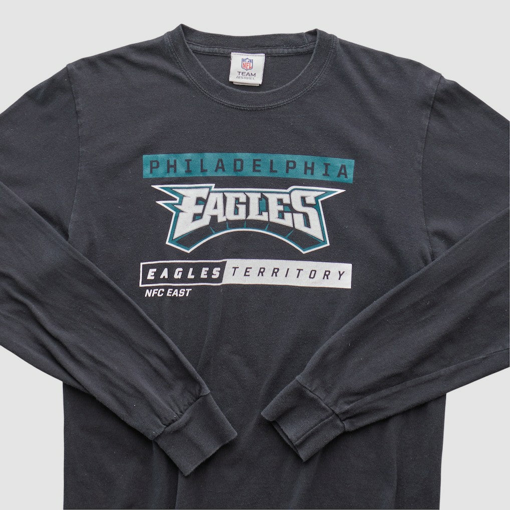 Philadelphia Eagles NFL 2010s Long Sleeve T-shirt - Black Vintage cheap