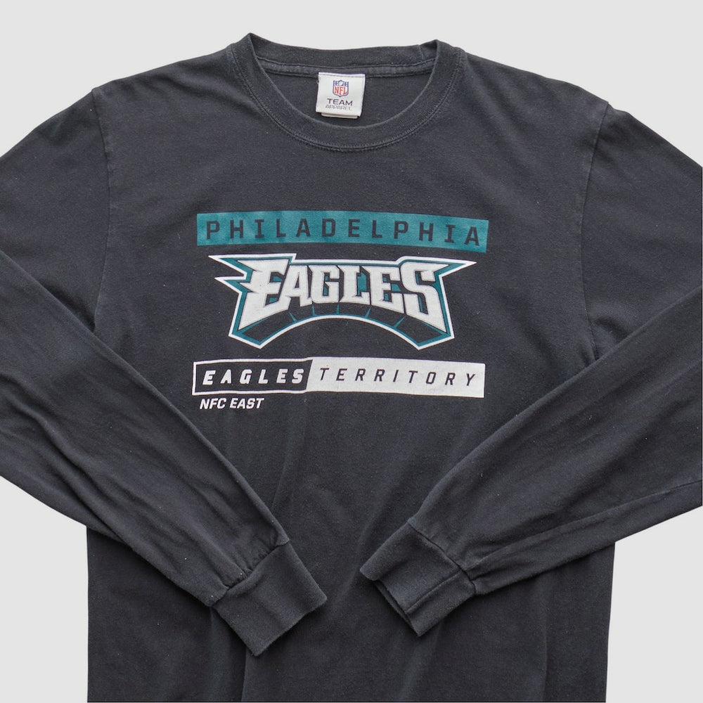 Philadelphia Eagles NFL 2010s Long Sleeve T-shirt - Black Vintage cheap