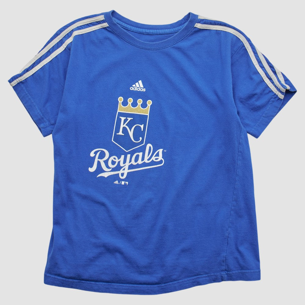 Kansas City Royals Adidas 2000s T-shirt Blue Vintage