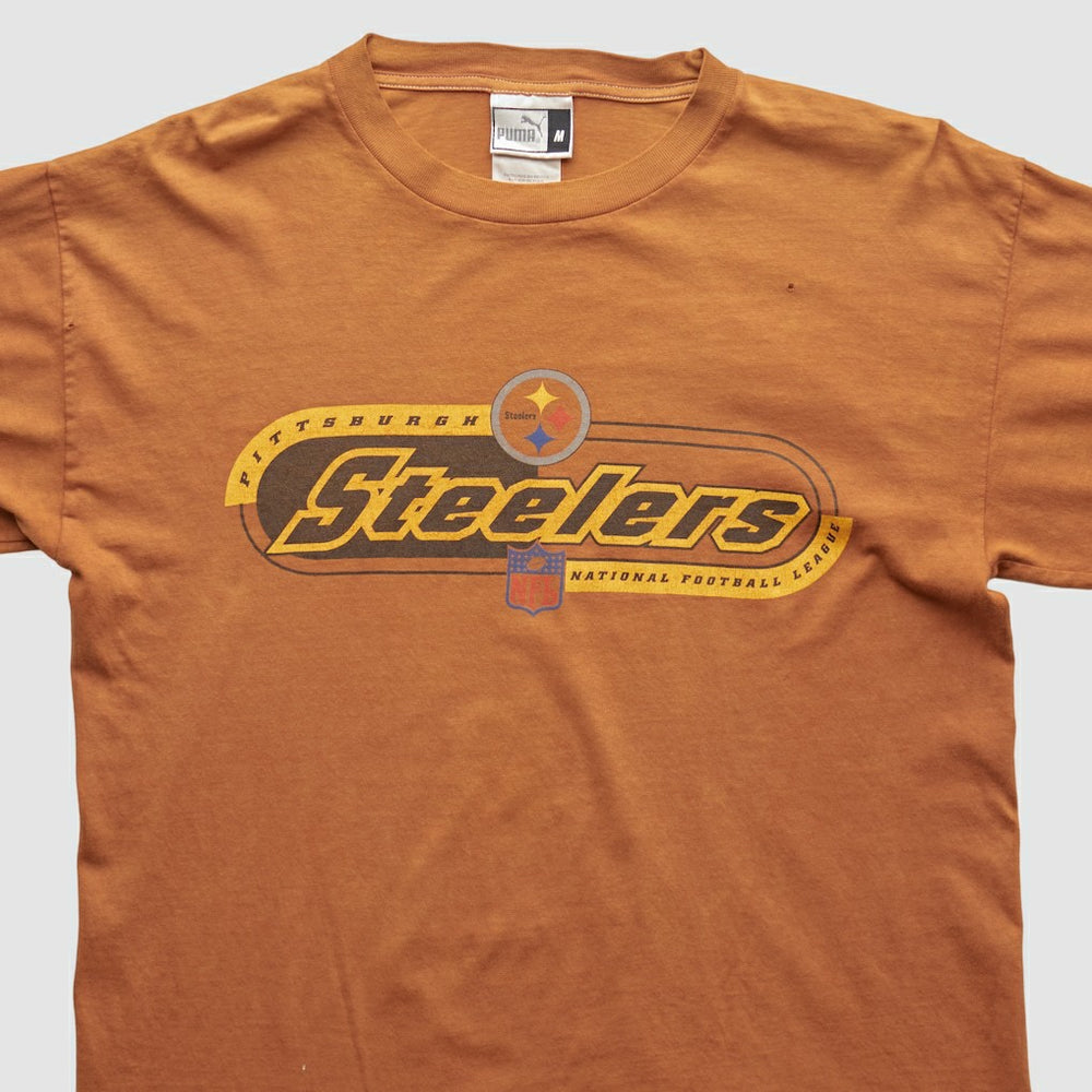 Pittsburgh Steelers 2000s Long Sleeve T-shirt - Brown Vintage cheap