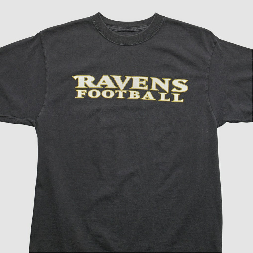 Baltimore Ravens Reebok 2000s T-shirt - Black Vintage on sale