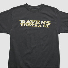 Baltimore Ravens Reebok 2000s T-shirt - Black Vintage on sale