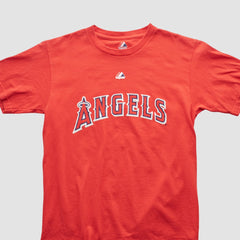 Los Angeles Angels Majestic 2000s T-shirt Red Vintage