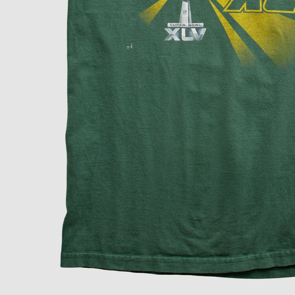Green Bay Packers NFL 2011 Long Sleeve T-shirt - Green Vintage outlet