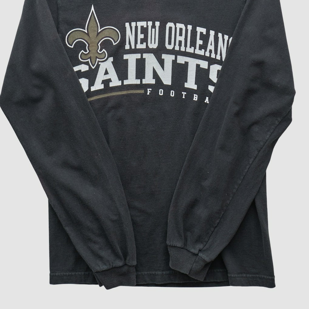 New Orleans Saints Reebok 2000s Long Sleeve T-shirt - Black Vintage online