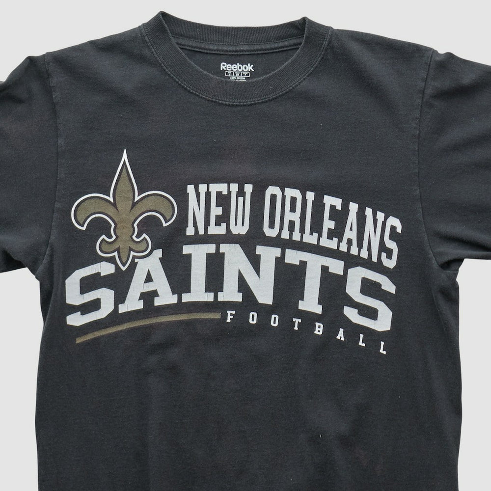 New Orleans Saints Reebok 2000s Long Sleeve T-shirt - Black Vintage online