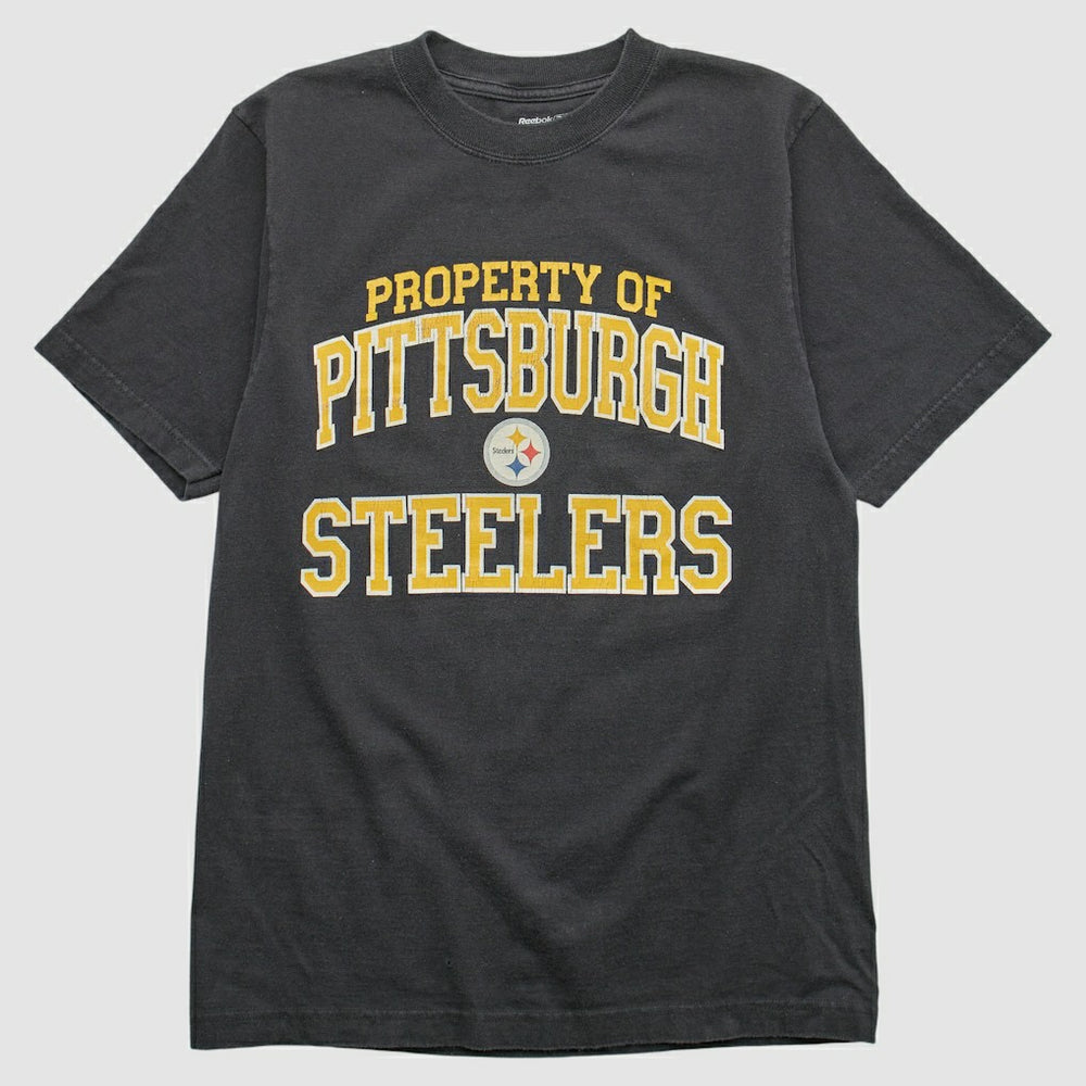 Pittsburgh Steelers Reebok 2000s T-shirt - Black Vintage cheap