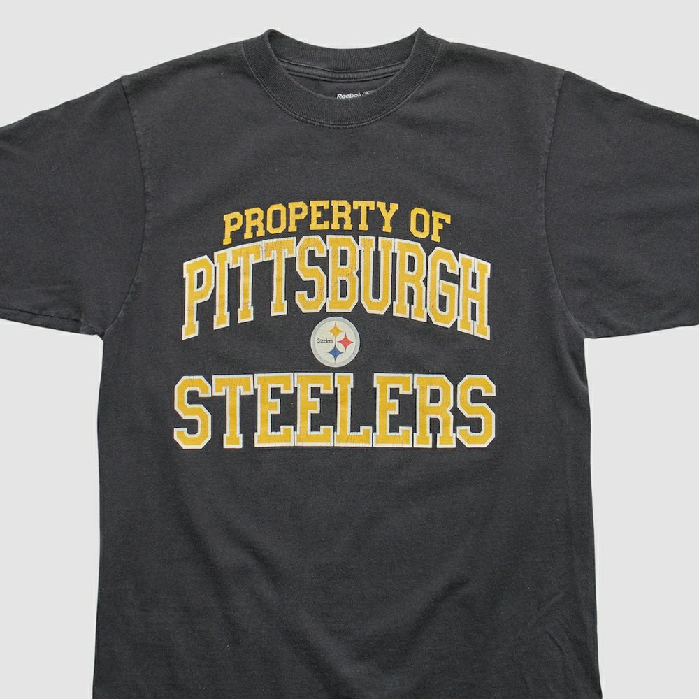 Pittsburgh Steelers Reebok 2000s T-shirt - Black Vintage cheap