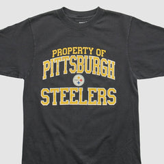 Pittsburgh Steelers Reebok 2000s T-shirt - Black Vintage cheap