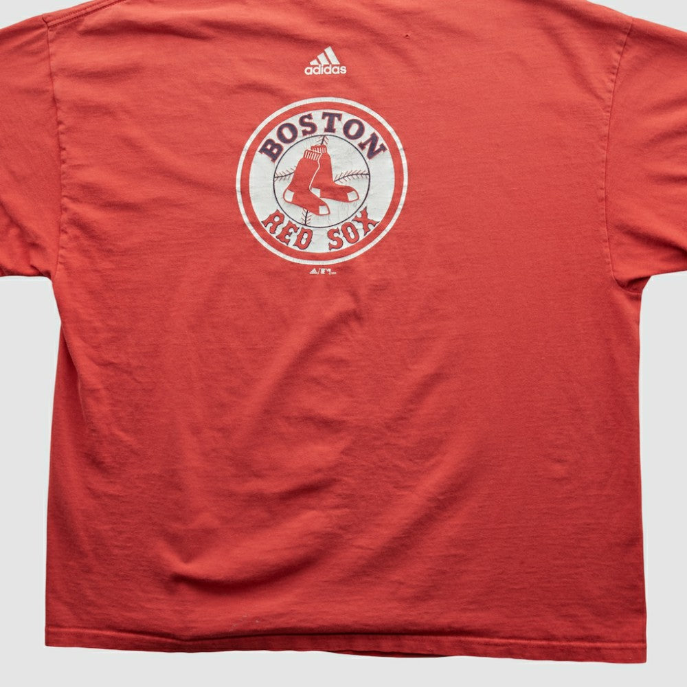 Boston Red Sox Adidas 2000s T-shirt Red Vintage