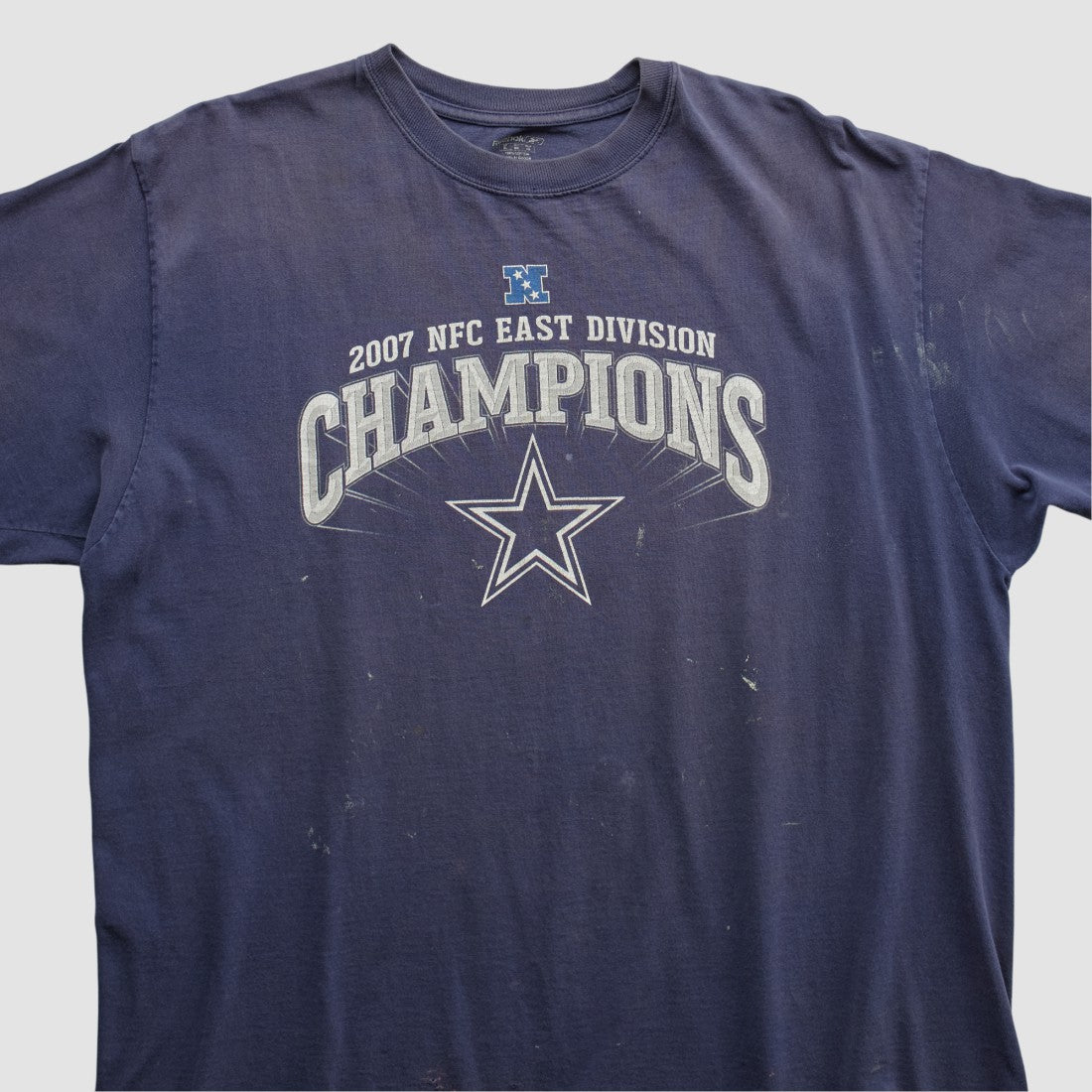 Dallas Cowboys Reebok 2007 T-shirt - Navy Vintage cheap