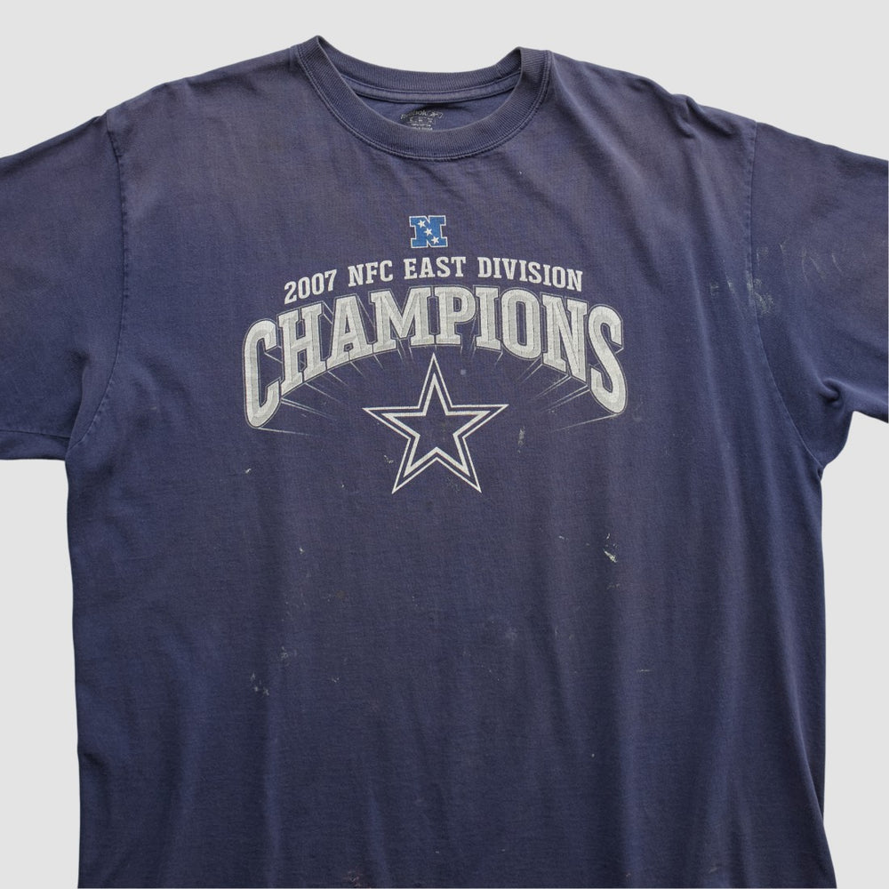 Dallas Cowboys Reebok 2007 T-shirt - Navy Vintage cheap