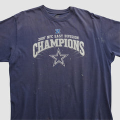 Dallas Cowboys Reebok 2007 T-shirt - Navy Vintage cheap