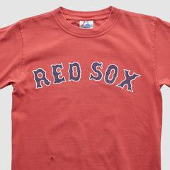 Boston Red Sox Majestic 2000s T-shirt Red Vintage