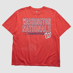 Washington Nationals Genuine Merchandise 2000s T-shirt Red Vintage