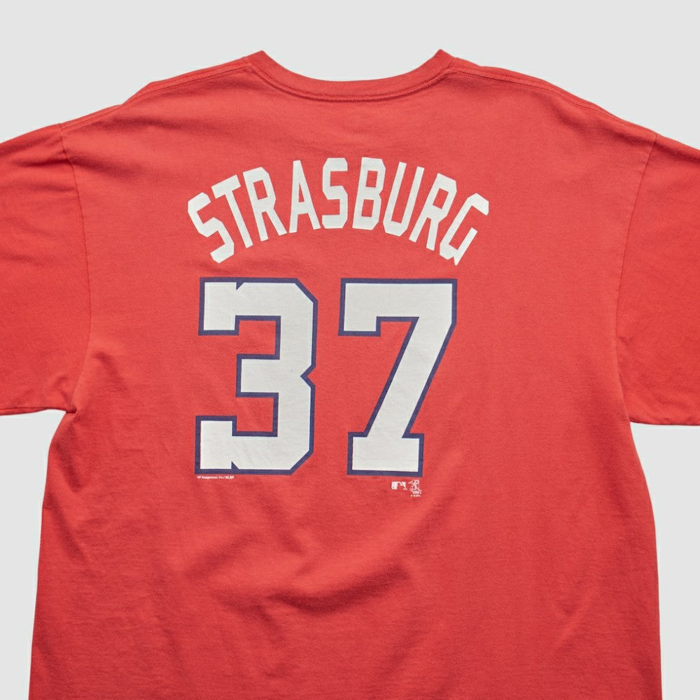Washington Nationals Genuine Merchandise 2000s T-shirt Red Vintage
