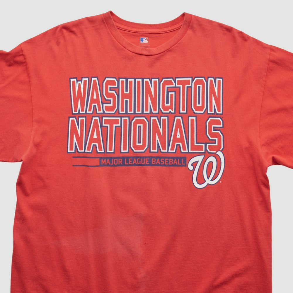 Washington Nationals Genuine Merchandise 2000s T-shirt Red Vintage