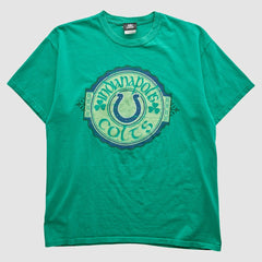 Indianapolis Colts NFL 2010s T-shirt - Green Vintage cheap